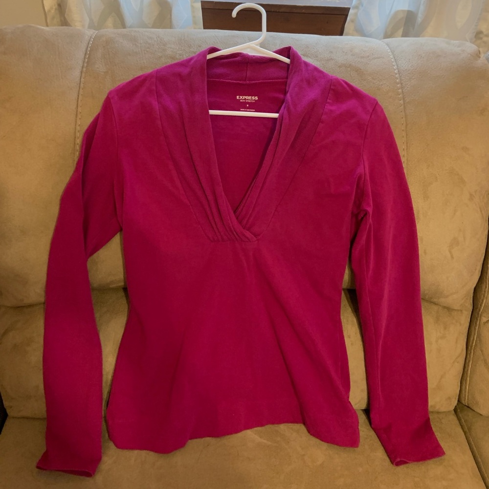 Express V-Neck Top